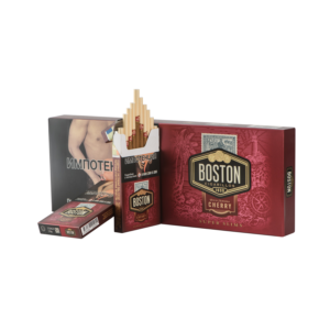 Сигареты Boston Cherry Superslims (Бостон Вишня Суперслим)