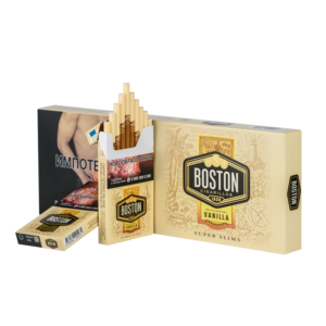 Сигареты Boston Vanilla Superslims (Бостон Ваниль Суперслим)