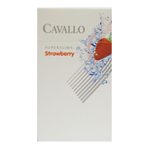 Сигареты Cavallo Superslims Strawberry (Кавалло Суперслимс Клубника)