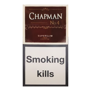 Сигареты Chapman №4 Superslims Coffee (Чапман Суперслимс Кофе)