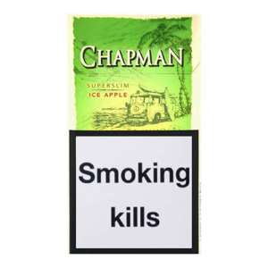 Сигареты Chapman Superslims Ice Apple (Чапман Суперслимс Яблоко)