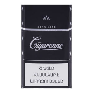 Сигареты Cigaronne King Size Black (Сигарон Кинг Сайз Блэк)