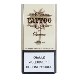 Сигареты Cigaronne Tattoo Superslims Vanilla (Сигарон Тату Ваниль Суперслимс)