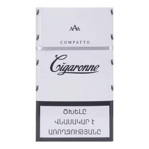 Сигареты Cigaronne Compatto White (Сигарон Компатто Вайт)