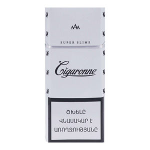 Сигареты Cigaronne Superslim White (Сигарон Суперслим Вайт)