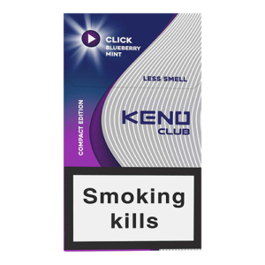 Сигареты Keno Club Compat Click Blueberry (Кено Компакт Черника)