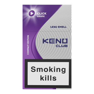 Сигареты Keno Club Compat Click Grape (Кено Компакт Виноград)