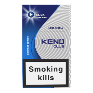 Сигареты Keno Club Compat Click Gummint (Кено Компакт Жвачка)