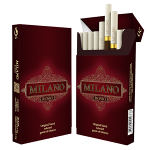 Сигареты Milano Rosso Superslims (Милано Вишня Суперслимс)