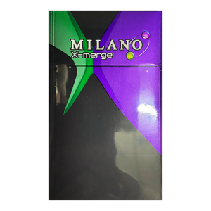 Сигареты Milano X-Merge (Милано Кингсайз Черника с Ментолом)